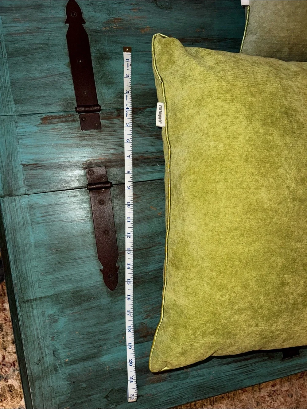 Set of 2 Pier 1 Throw Pillows in Sage